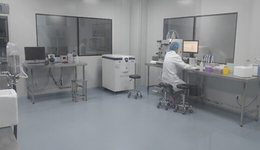ZC Bioscience laboratory with a technician at the bench